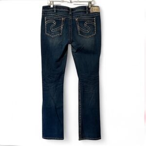 Silver Jeans Co. Aiko Baby Boot Cut Blue Jeans